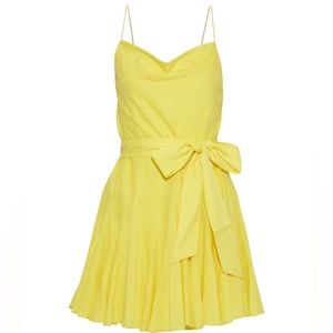 Alice + Olivia Yellow Dress